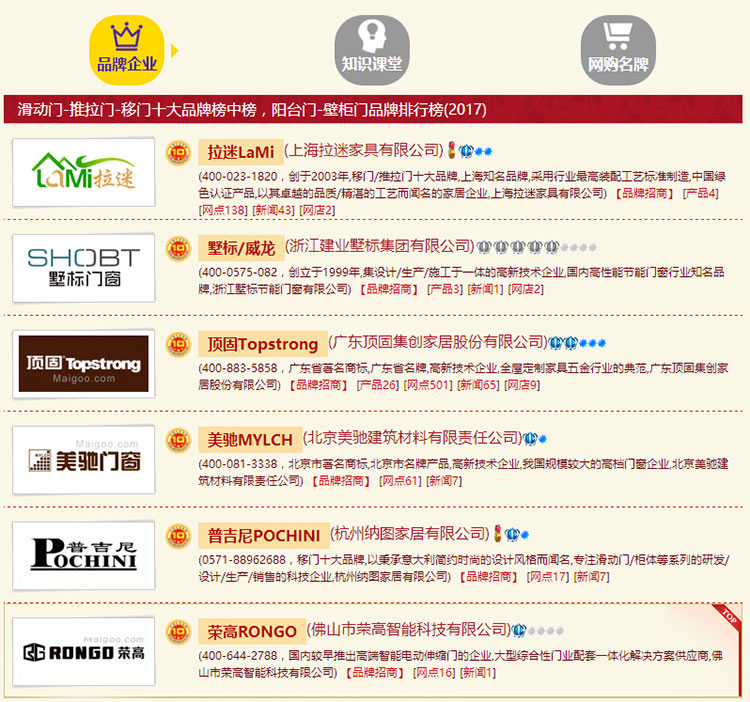 拉迷推拉門十大品牌 拉迷推拉門十大品牌