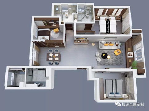 全景鳥(niǎo)瞰圖