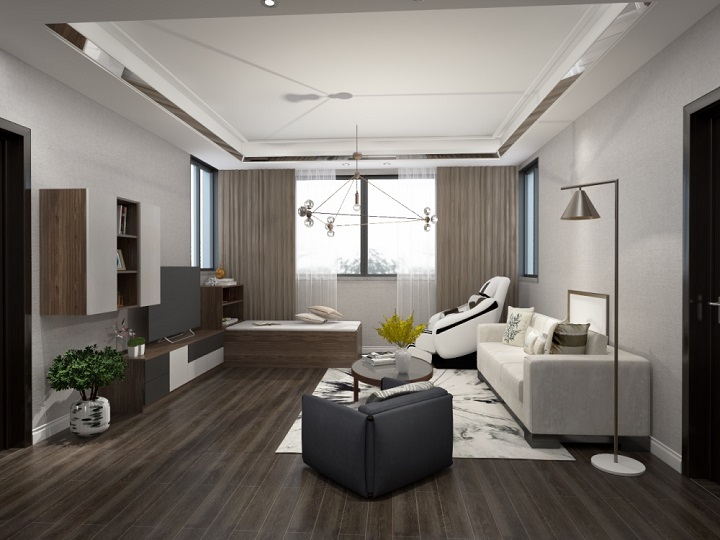 簡約風格客廳圖片